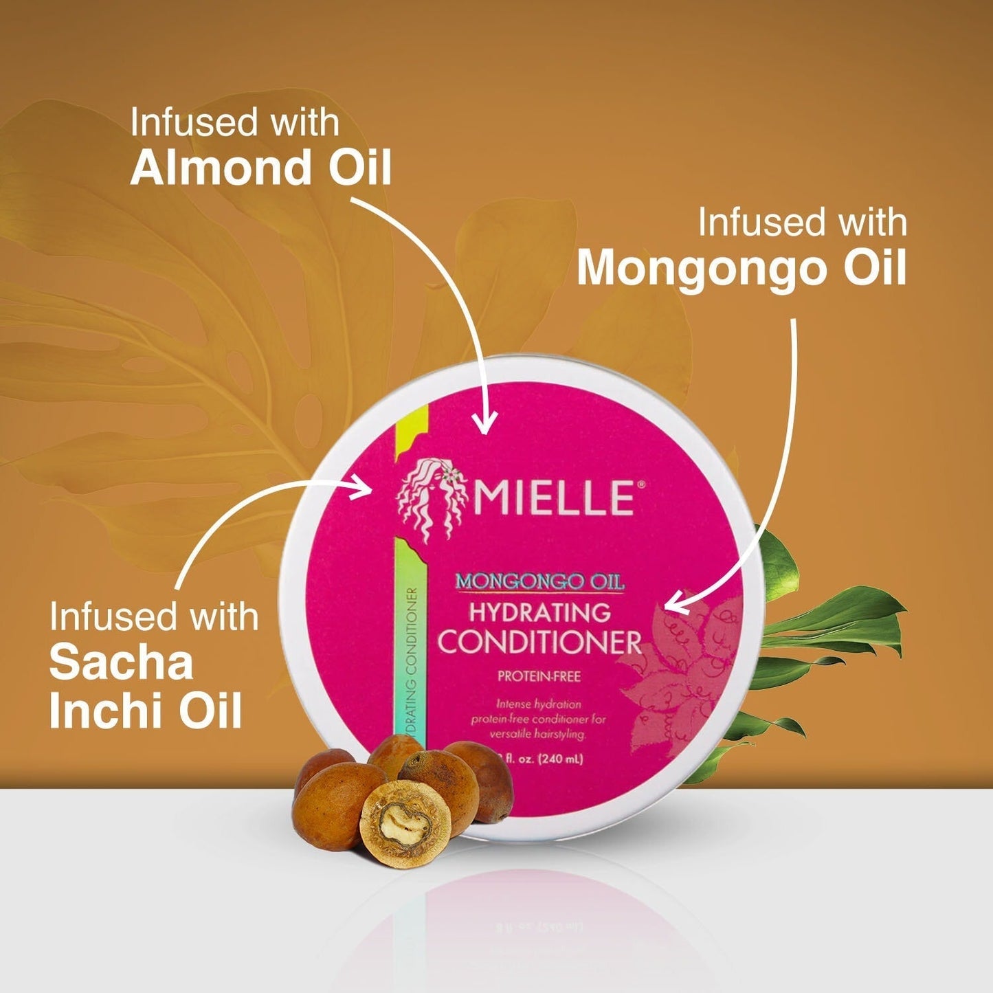 Mongongo Oil Protein-Free Hydrating Conditioner